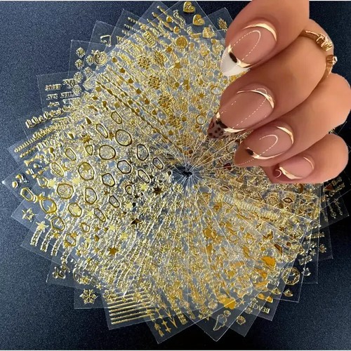 10x nagel sticker - nagel, nail