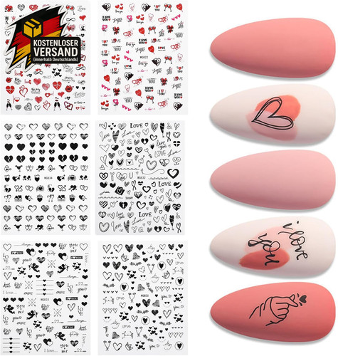 Pcs nagelsticker - 6,