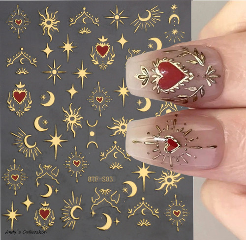 Nagel sticker nail art - nail,