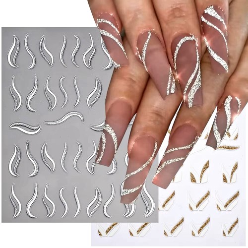 Nail art sticker - 3d,