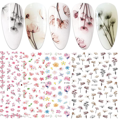 Jmeowio nagelsticker frühling - jmeowio,