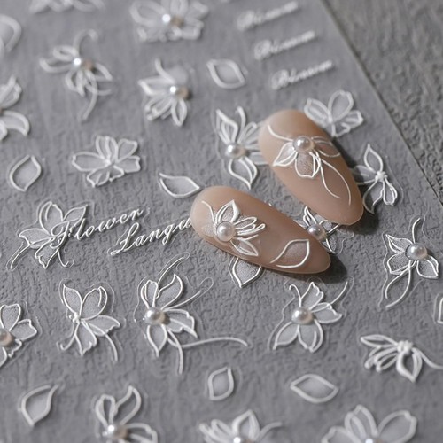 Nagelsticker blumen - nagelsticker,