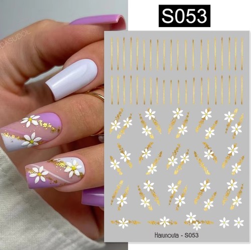 Nagel sticker nail blume - sticker,