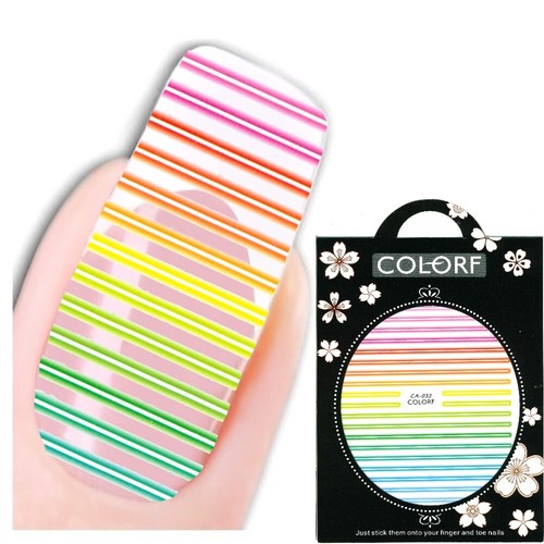Nagel sticker nail art - 3d,