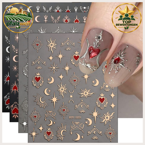 Nagelsticker mond stern - stern, 9