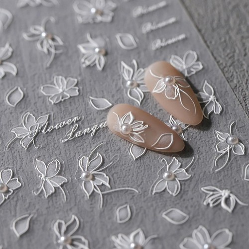 Nagelsticker blumen - nagelsticker,