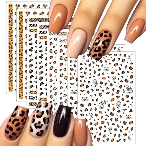 Nagelaufkleber leopardenmuster - nagelaufkleber,
