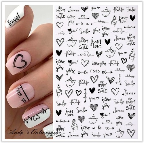Nagel sticker nail art - nagel,