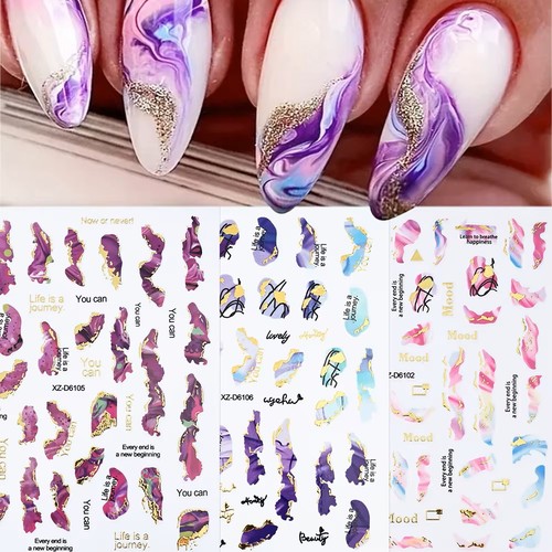Blatt nail art sticker - blatt, 3d
