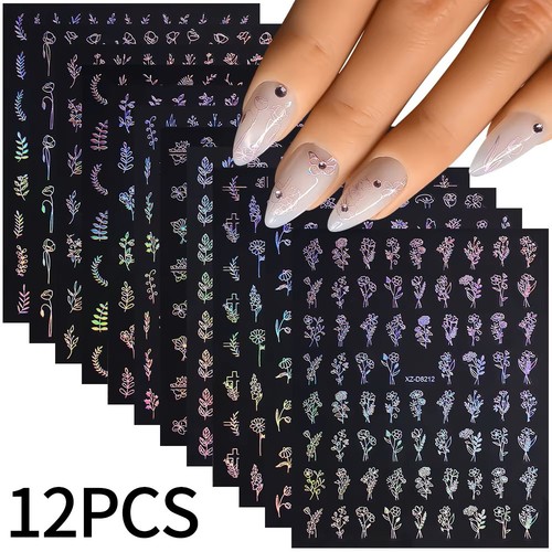 Blatt nail art sticker - 12,