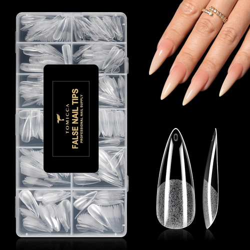 Tomicca stiletto nail tips - tips, 504