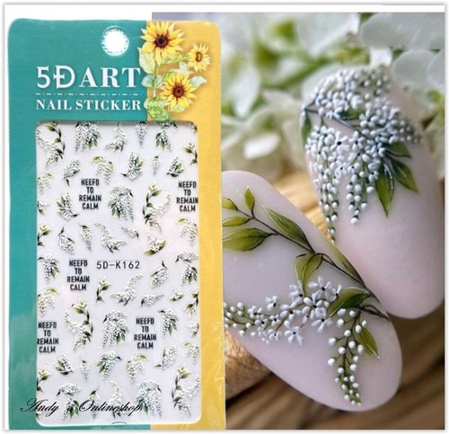 Nagel sticker nail art - 3d,