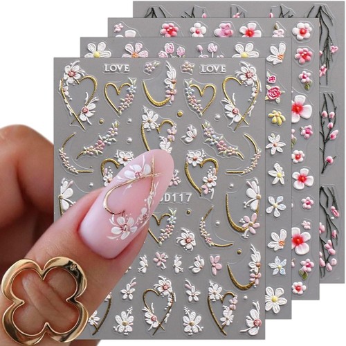 Nagelaufkleber blume nail - blume,