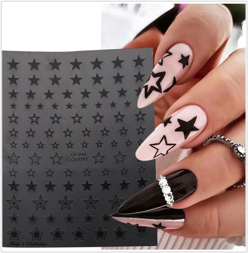Nagel sticker nail - nagel, sterne