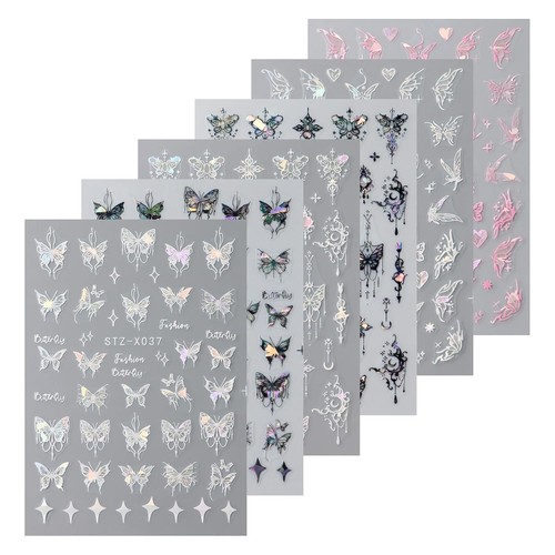 Nagelsticker blätter - nagelsticker,