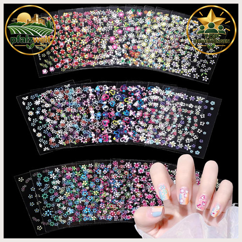 Nagelsticker selbstklebend - 3d,