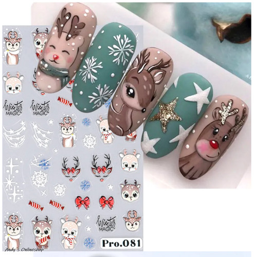 Nagel sticker nail art - nagel,