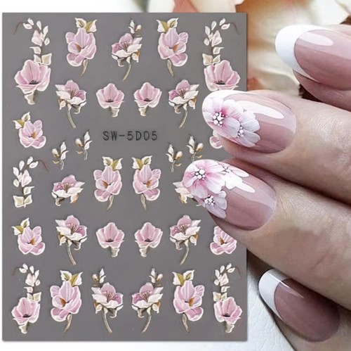Nagel sticker nail blume - sticker,
