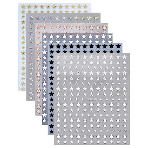 Blatt glitzer - 6, 3d-glitzer