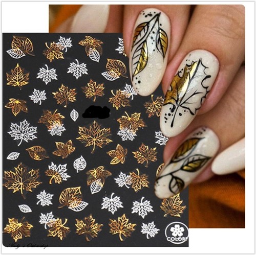 Nagel sticker nail blätter - nagel,