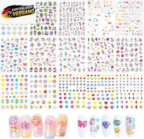 Kinder nagelsticker set - kinder,