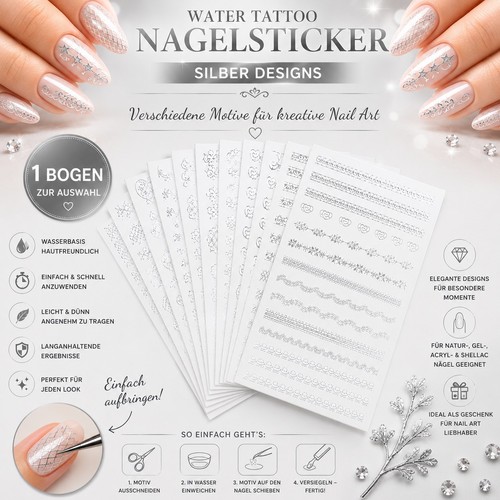 Nagelsticker schablonen - nagelsticker,