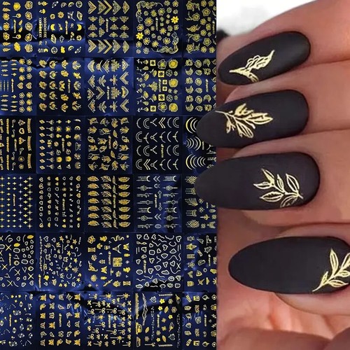10x nagel sticker nail - 3d,