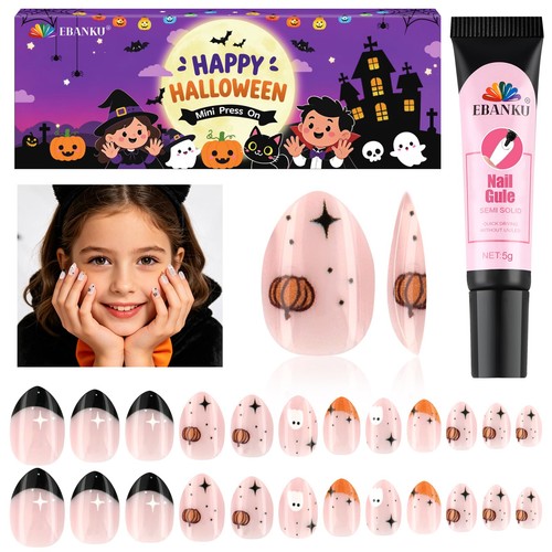 Halloween kunstnägel kinder - kunstnägel,