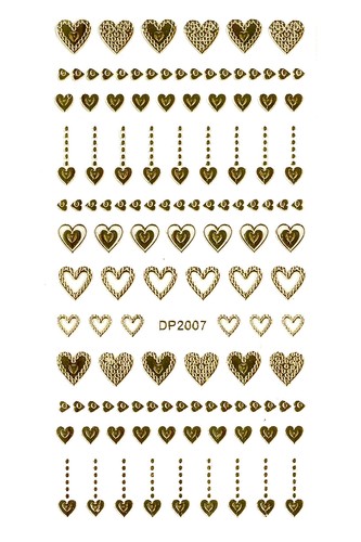 Nagelsticker herz herzen heart - herz,