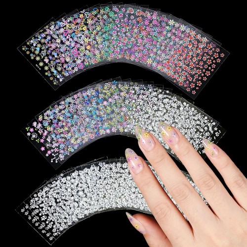 Blatt nagelsticker - 3d,